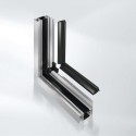 Aluminum Practicable window - AWS 65 with continuous center joint