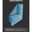 Aluminum practicable window - Alfil ALUMINIO-MADERA