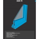 Aluminum sliding window - Alba 70