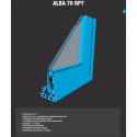 Aluminum sliding window - ALBA 70 RPT