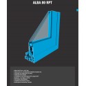 Finestra corredissa d'alumini - Alba 80 RPT